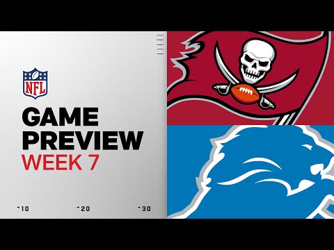 Thumbnail for Tampa Bay Buccaneers vs Detroit Lions | Week 7 Game Preview
