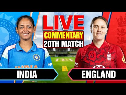 Thumbnail for 🔴Live: India vs England | 20th Match | Live Cricket Score & Commentary