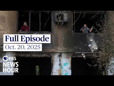 Thumbnail for PBS News Hour full episode, Oct. 20, 2025