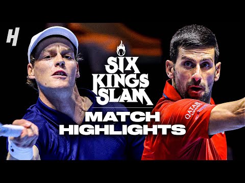 Thumbnail for Novak Djokovic vs Jannik Sinner - BEST HIGHLIGHTS | 2025 Six Kings Slam @Netflix
