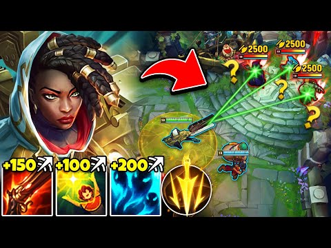 Thumbnail for I broke the Attack Range RECORD with this Senna build (ATTACK THEM IN FOUNTAIN)