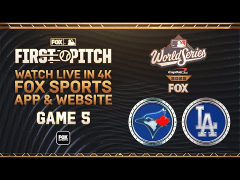 Thumbnail for Blue Jays at Dodgers | World Series Game 5 #FirstPitch | MLB on FOX