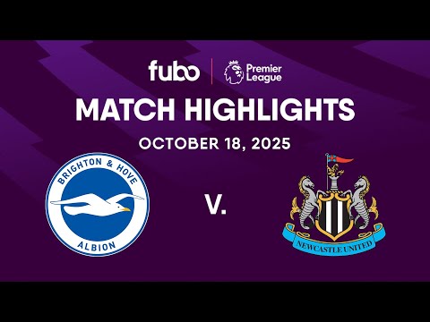 Thumbnail for Brighton vs. Newcastle United | PREMIER LEAGUE HIGHLIGHTS | Week 8 | Fubo Canada