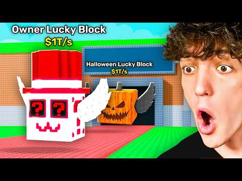 Thumbnail for $0 To $100 Trillion With OWNER LUCKY BLOCKS..