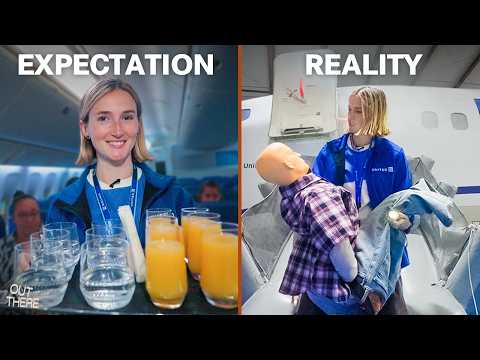 Thumbnail for I tried flight attendant training – it’s harder than you think