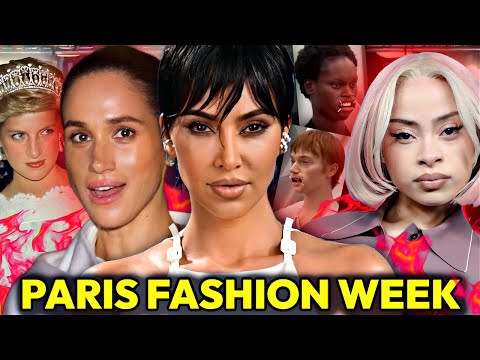Thumbnail for PARIS FASHION WEEK MESS: KIM KARDASHIAN is CRINGE, MEGHAN MARKLE DISRESPECTFUL, ICE SPICE is TACKY