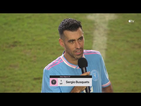Thumbnail for A LEGEND Honored! Sergio Busquets’ Retirement Ceremony in Miami