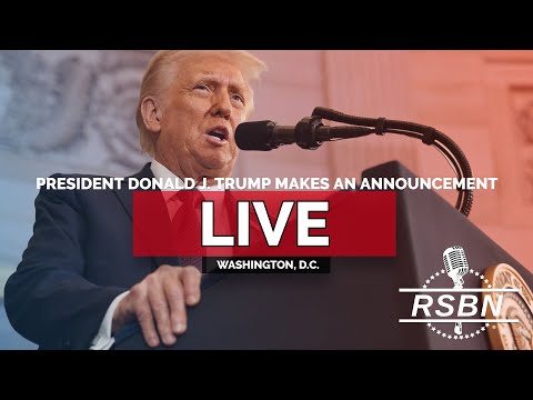Thumbnail for LIVE REPLAY: President Trump Makes an Announcement - 10/23/25