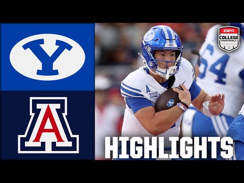 Thumbnail for BYU Cougars vs. Arizona Wildcats | Full Game Highlights | ESPN College Football