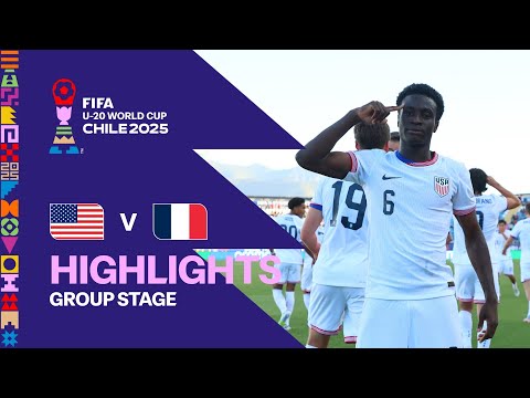 Thumbnail for USA vs France Highlights | FIFA U-20 World Cup Chile 2025