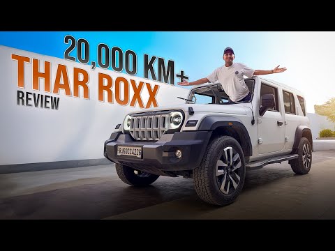 Thumbnail for Thar Roxx Ownership review after 20,000 km | Good, Bad & Issues | Gagan Choudhary