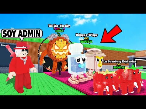Thumbnail for Me DIERON ADMIN por 24 HORAS y PUSÉ BRAINROTS ULTRA RAROS en Steal a Brainrot (roba un brainrot)