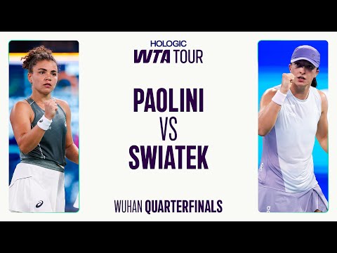 Thumbnail for Jasmine Paolini vs. Iga Swiatek | 2025 Wuhan Quarterfinal | WTA Match Highlights
