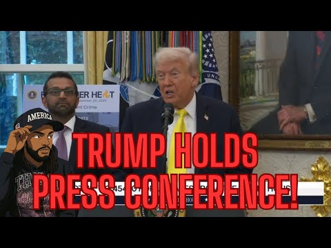 Thumbnail for TRUMP AND KASH PATEL HOLDS PRESS CONFERENCE!?