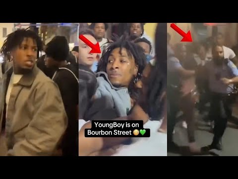 Thumbnail for NBA YoungBoy Put Him And His Crew Life In Danger LastNight Police Had To Carry Him To His Car 🤯🚔