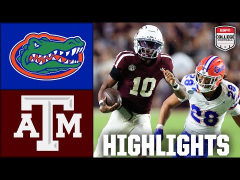 Thumbnail for Florida Gators vs. Texas A&M Aggies | Full Game Highlights | ESPN College Football