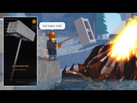 Thumbnail for New LEVEL 1500 ROD & NEW ASHCLAW In FISCH Roblox...
