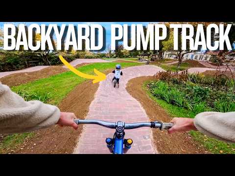Thumbnail for BUILDING MY SON THE ULTIMATE BACKYARD PUMP TRACK!!