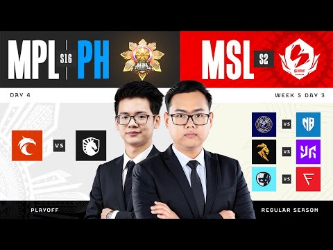 Thumbnail for [Official Restream] MSL(S2 )[W5D3]/MPL PH [S16] {Day4} TLPH vs TNC (Bo7) 🇲🇲 LIVE🔴(Part19)