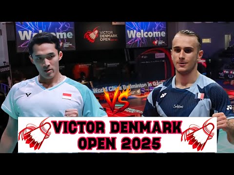 Thumbnail for (MS~SF) Jonatan Christie (INA) VS Alex Lanier (FRA) | Denmark Open 2025 Badminton
