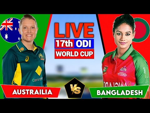 Thumbnail for Bangladesh Women vs Australia W,17th ODI WC 2025, Live Cricket Score & Commentary AUSW vs BANW