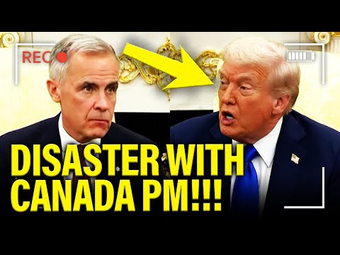 Thumbnail for Trump has DISASTER PRESSER with CANADA PM in OVAL OFFICE