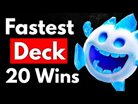 Thumbnail for Getting 20 Wins with the FASTEST 1.7 Elixir Deck in Clash Royale!