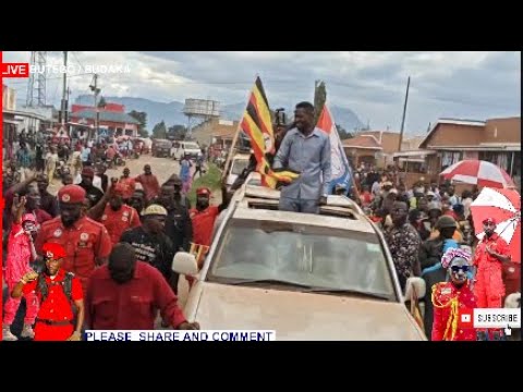 Thumbnail for LIVE : H.E PRESIDENT BOBI WINE LIVE CAMPAIGNS BUTEBO / BUDAKA   LIVE  #live #bobiwinelive