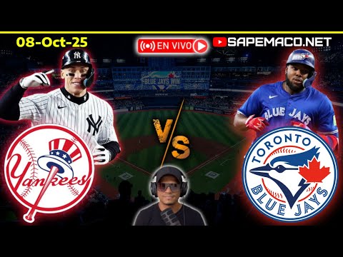 Thumbnail for Toronto BLUE JAYS vs New York YANKEES, en Vivo. (08-Oct-25)