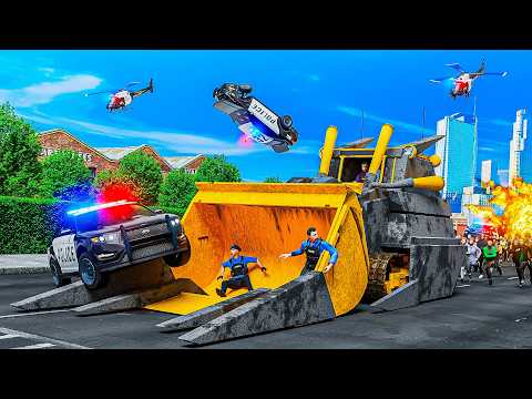 Thumbnail for Using A Killdozer To Survive A Bounty In GTA 5 RP