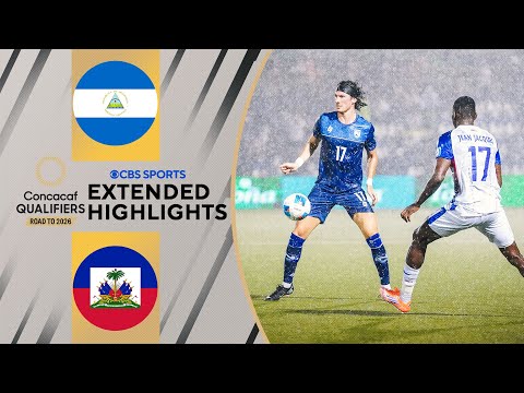 Thumbnail for Nicaragua vs. Haiti: Extended Highlights | CONCACAF World Cup Qualifiers | CBS Sports