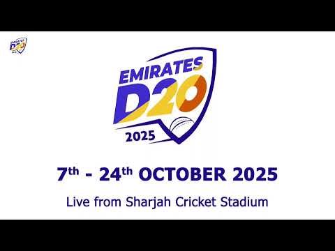 Thumbnail for Emirates D20 | Ajman vs Abu Dhabi | Match 19 | Sharjah Cricket Stadium