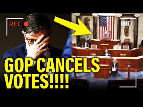 Thumbnail for BREAKING: GOP Leaders ABRUPTLY CANCEL VOTES as SHUTDOWN SPIRALS