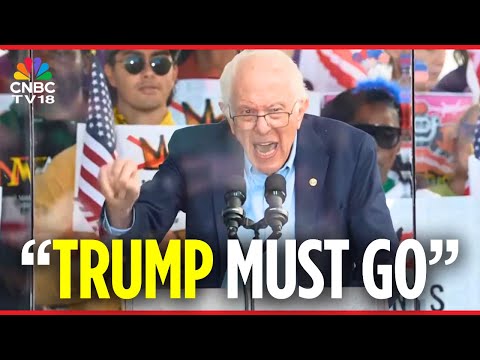 Thumbnail for "This is Not The End, Just The Beginning" Sen. Bernie Sanders Addresses No Kings Rally in DC | N18G