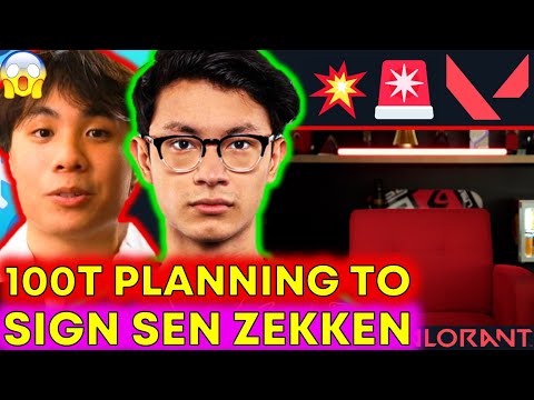 Thumbnail for VCT Rostermania: 100T Want Zekken, Sentinels Scrims?! 👀😨