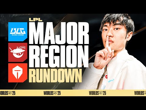 Thumbnail for WORLDS 2025 LPL TEAMS BREAKDOWN - MAJOR REGION RUNDOWN FT NYMAERA
