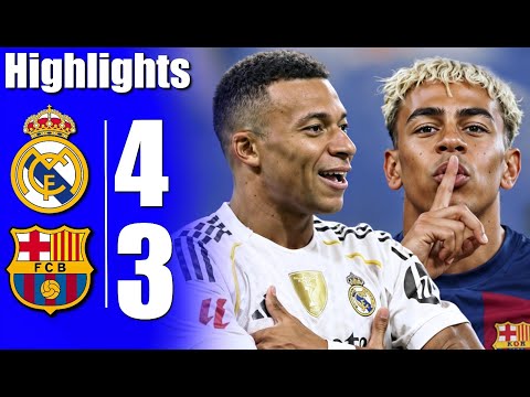 Thumbnail for Real Madrid vs Barcelona 4-3 - All Goals & Highlights - 2025