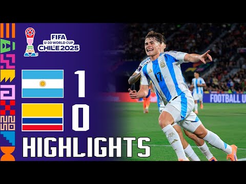 Thumbnail for Argentina U20 vs Colombia U20 (1-0) Highlights | FIFA U-20 World Cup 2025