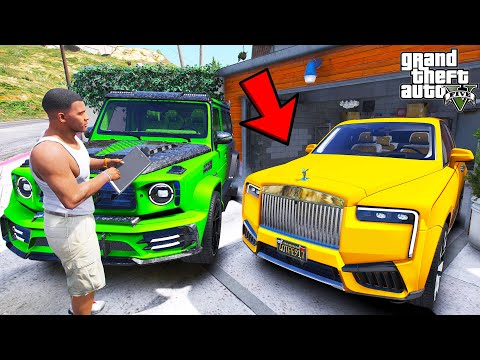 Thumbnail for Franklin's House is A Secret Car Dealership in GTA 5 | SHINCHAN and CHOP