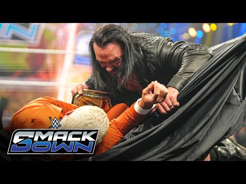 Thumbnail for FULL SEGMENT: Cody Rhodes, Drew McIntyre have intense contract signing: SmackDown, Oct. 31, 2025