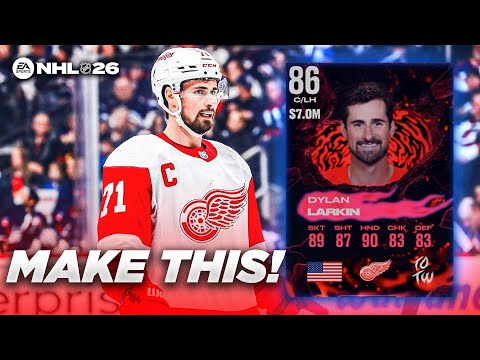 Thumbnail for MAKE THIS CARD! NEW NHL 26 HUT TEAM OF THE WEEK!