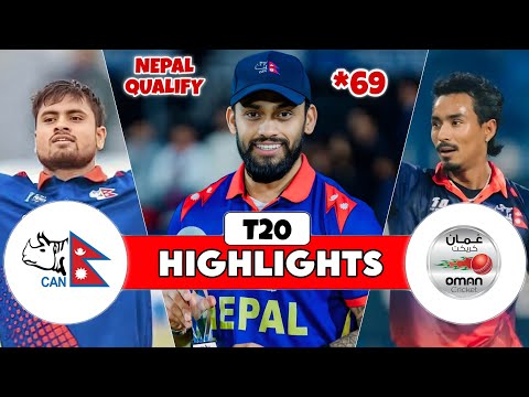 Thumbnail for Nepal Vs Oman T20 Summary