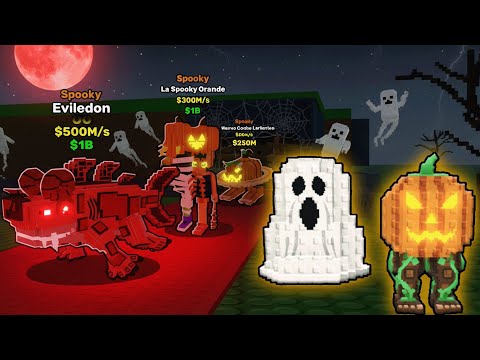 Thumbnail for جبت اقوى سيكرت و جميع شخصيات تحديث الهالوين الجديد 🤑 Roblox Steal a Brainrot