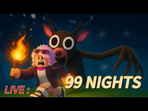 Thumbnail for 🌲Roblox 99 Nights LIVE — Survival with Viewers Shorts Stream 2 (2025.10.19)