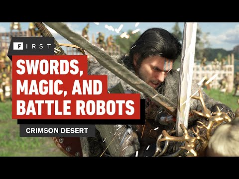 Thumbnail for Swords, Magic, and Battle Robots: Crimson Desert's Combat Explained - IGN First