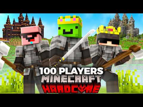 Thumbnail for 100 Players Simulate ELEMENTAL CIVILIZATION Challenge In this Minecraft Server