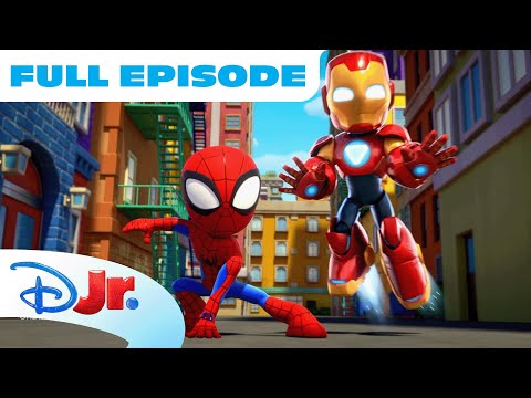 Thumbnail for Spidey and Iron Man: Avengers Team-Up! 🕷️❤️ | Full Special | @disneyjr