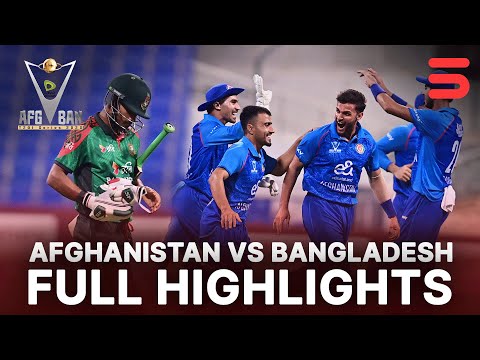 Thumbnail for Full Highlights | Afghanistan vs Bangladesh | Match 02 | ODI Series | ACB | 311K