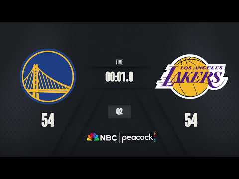 Thumbnail for Golden State Warriors vs. Los Angeles Lakers | Live Scoreboard | American Express NBA Tip-Off