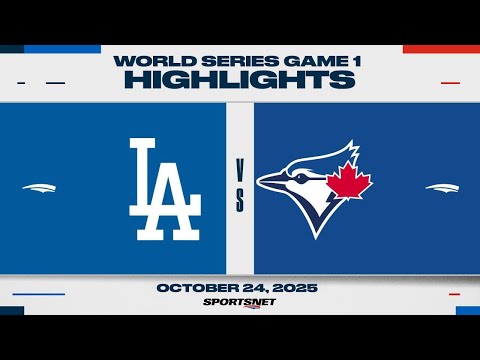 Thumbnail for World Series Game 1 Highlights | Dodgers vs. Blue Jays - October 24, 2025